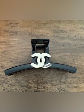 New Designer Hair Clip with CC Emblem